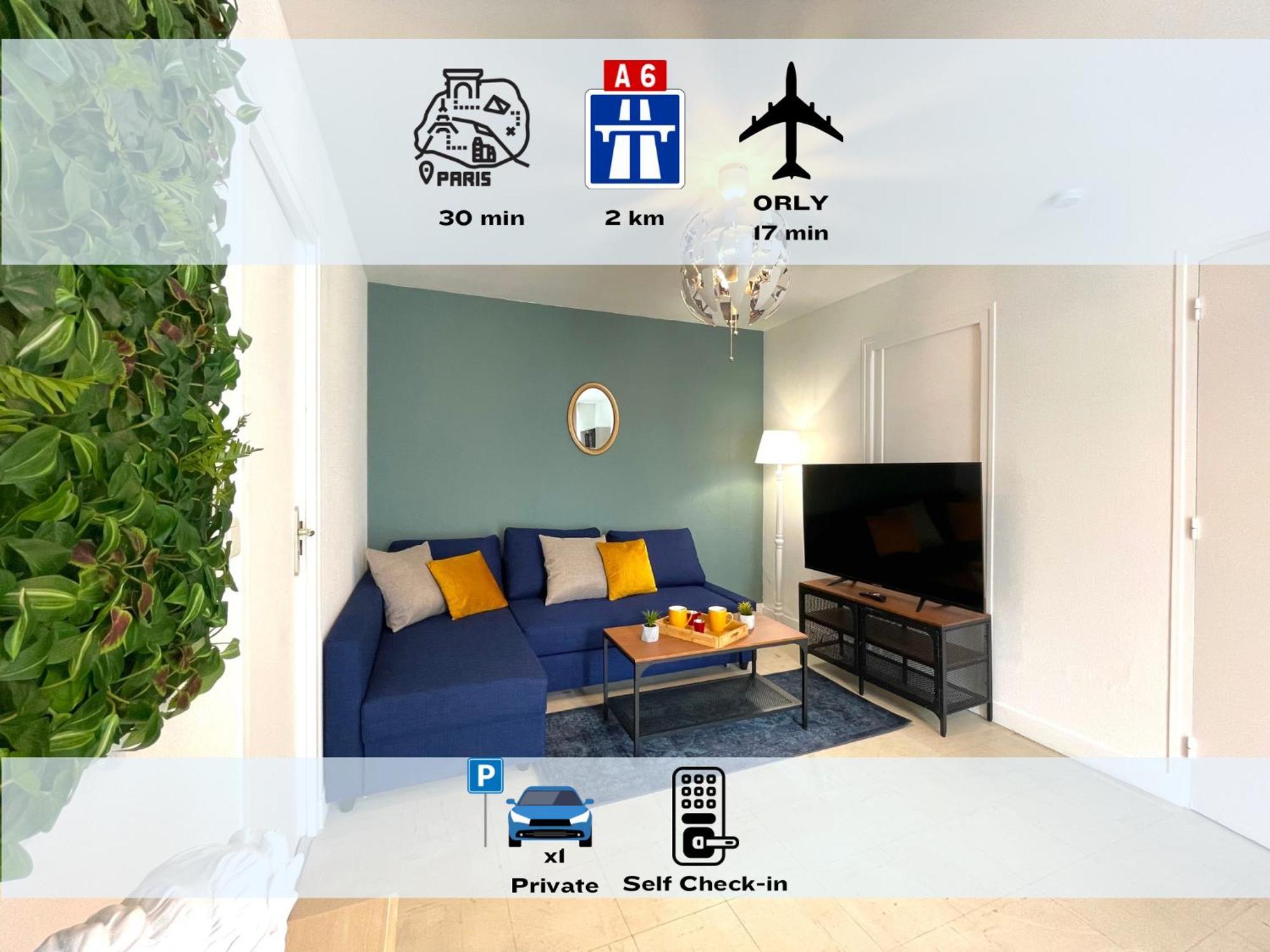Les Entrepreneurs - Appartements Neufs Et Spacieux, Proche Rer C Et Aeroport Orly モランジ エクステリア 写真