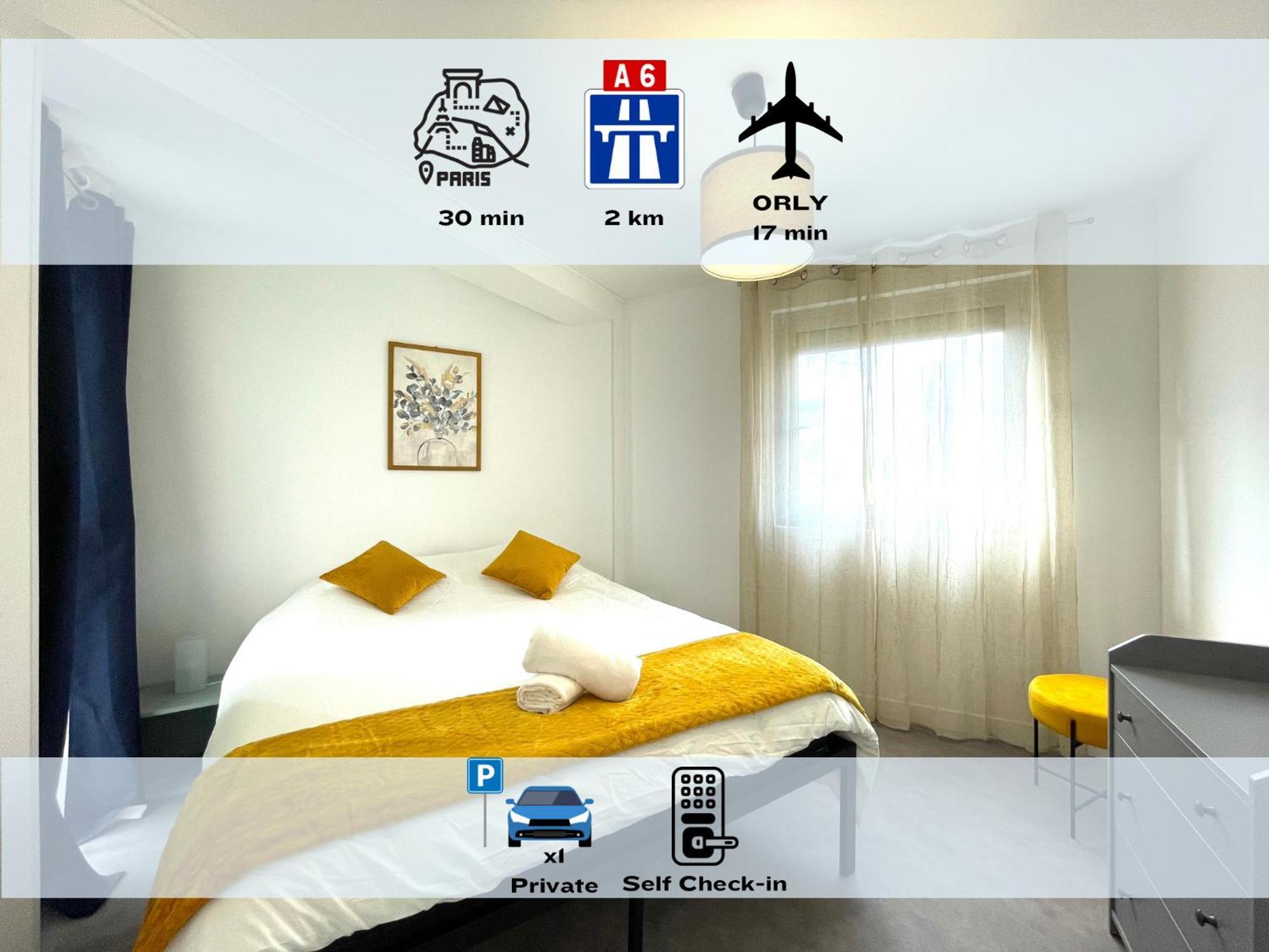 Les Entrepreneurs - Appartements Neufs Et Spacieux, Proche Rer C Et Aeroport Orly モランジ エクステリア 写真