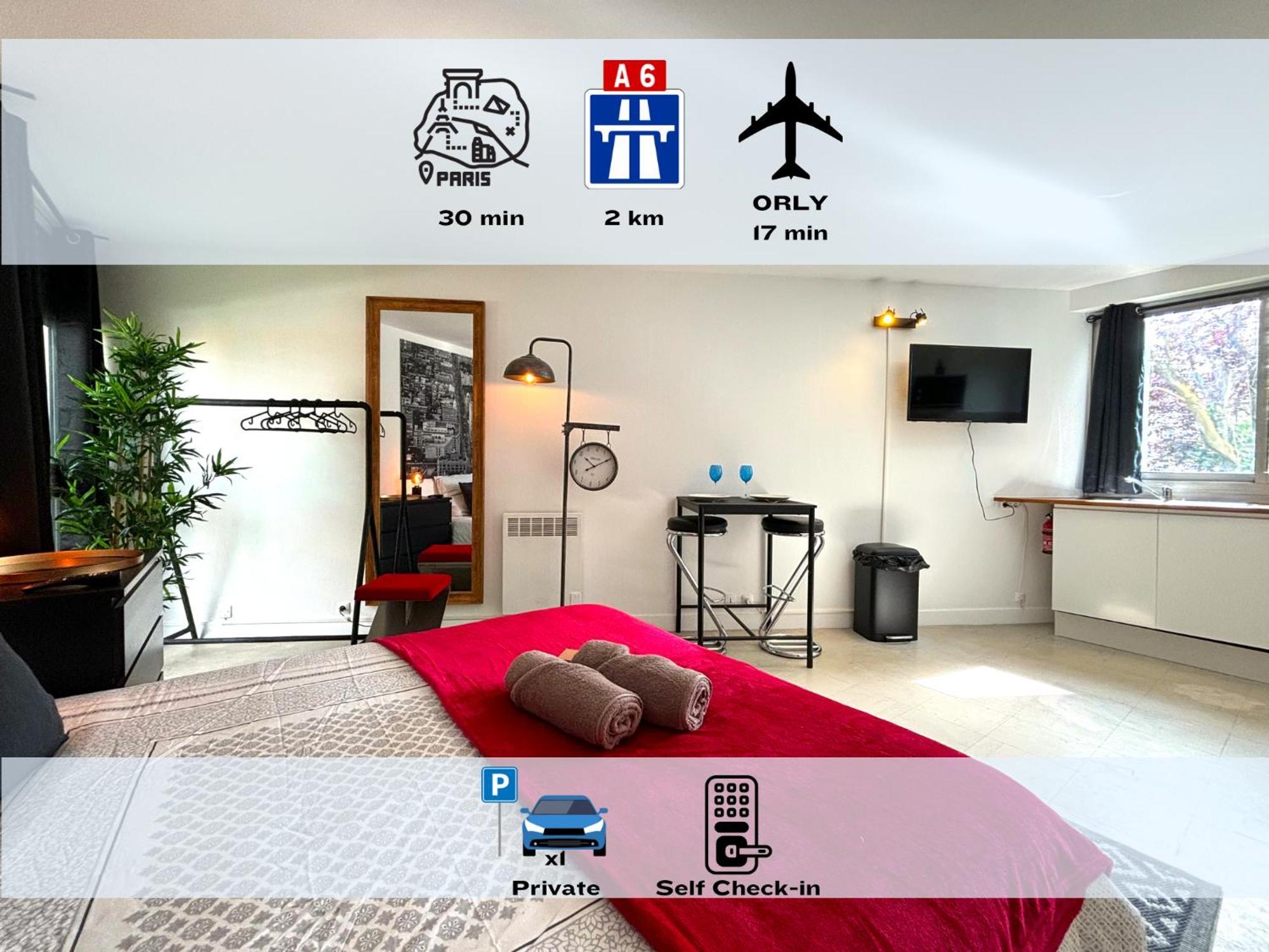 Les Entrepreneurs - Appartements Neufs Et Spacieux, Proche Rer C Et Aeroport Orly モランジ エクステリア 写真